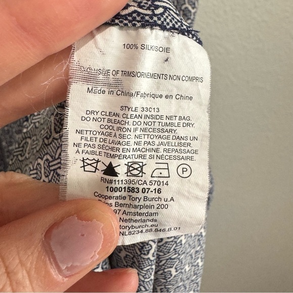 30. Tory Burch Womens 8 Runway Rampling Silk Sleeveless Dress Midi Equestrian - Picture 6 of 12